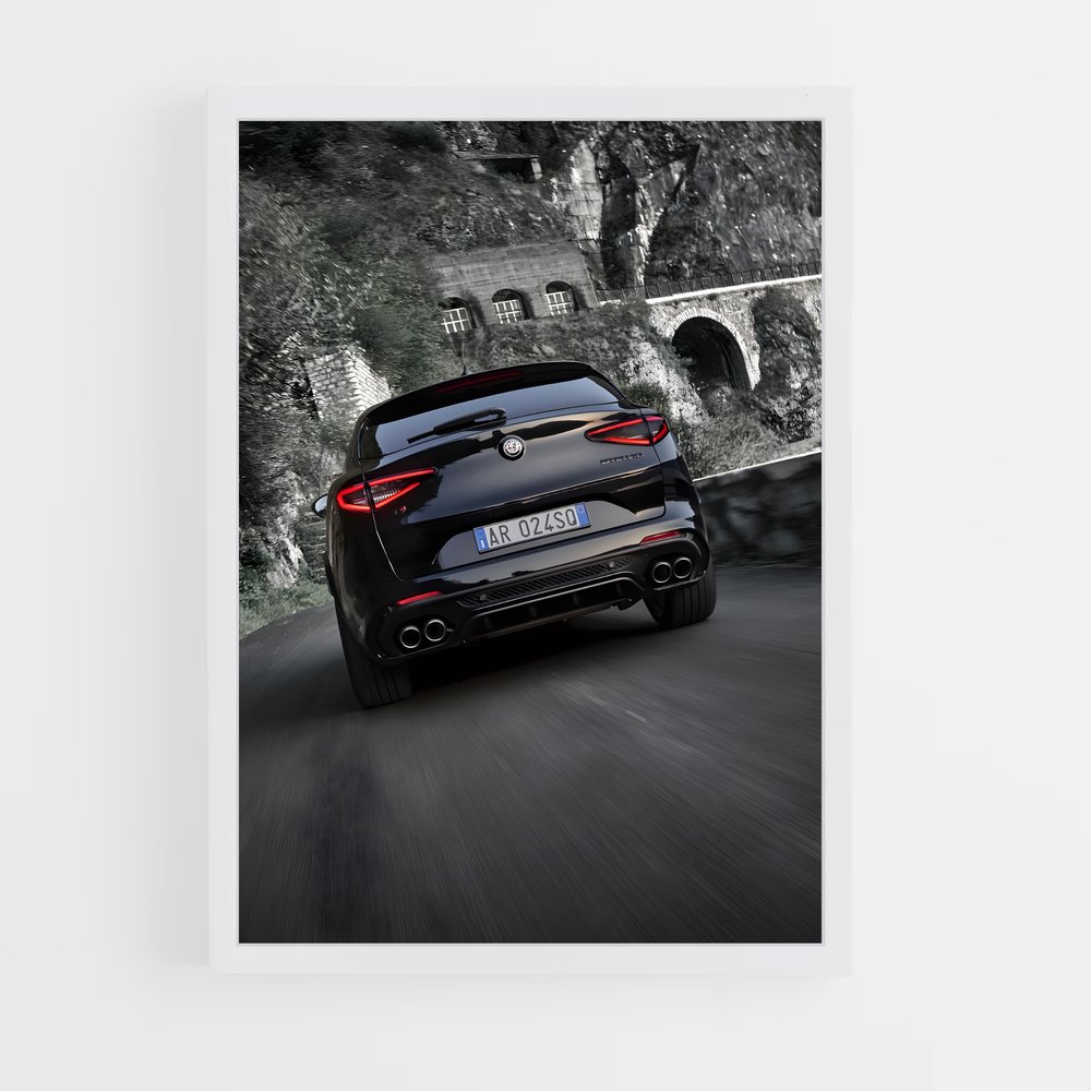 Poster Jaguar Éclipse – affiche Alfa Romeo (vue 3)